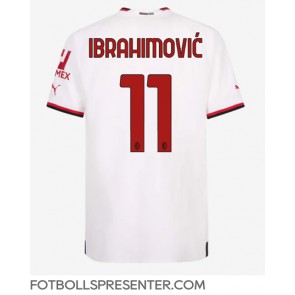 AC Milan Zlatan Ibrahimovic #11 Borta Matchtröja 2022-23 Kortärmad
